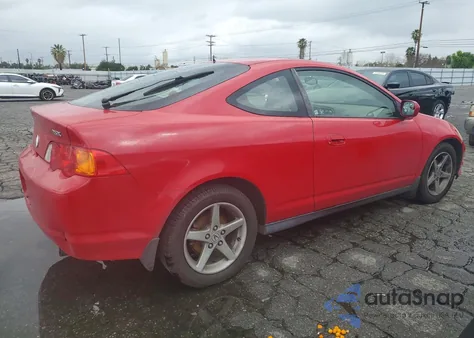 2004 Acura Rsx z USA, uszkodzony, nr VIN JH4DC54864S018596